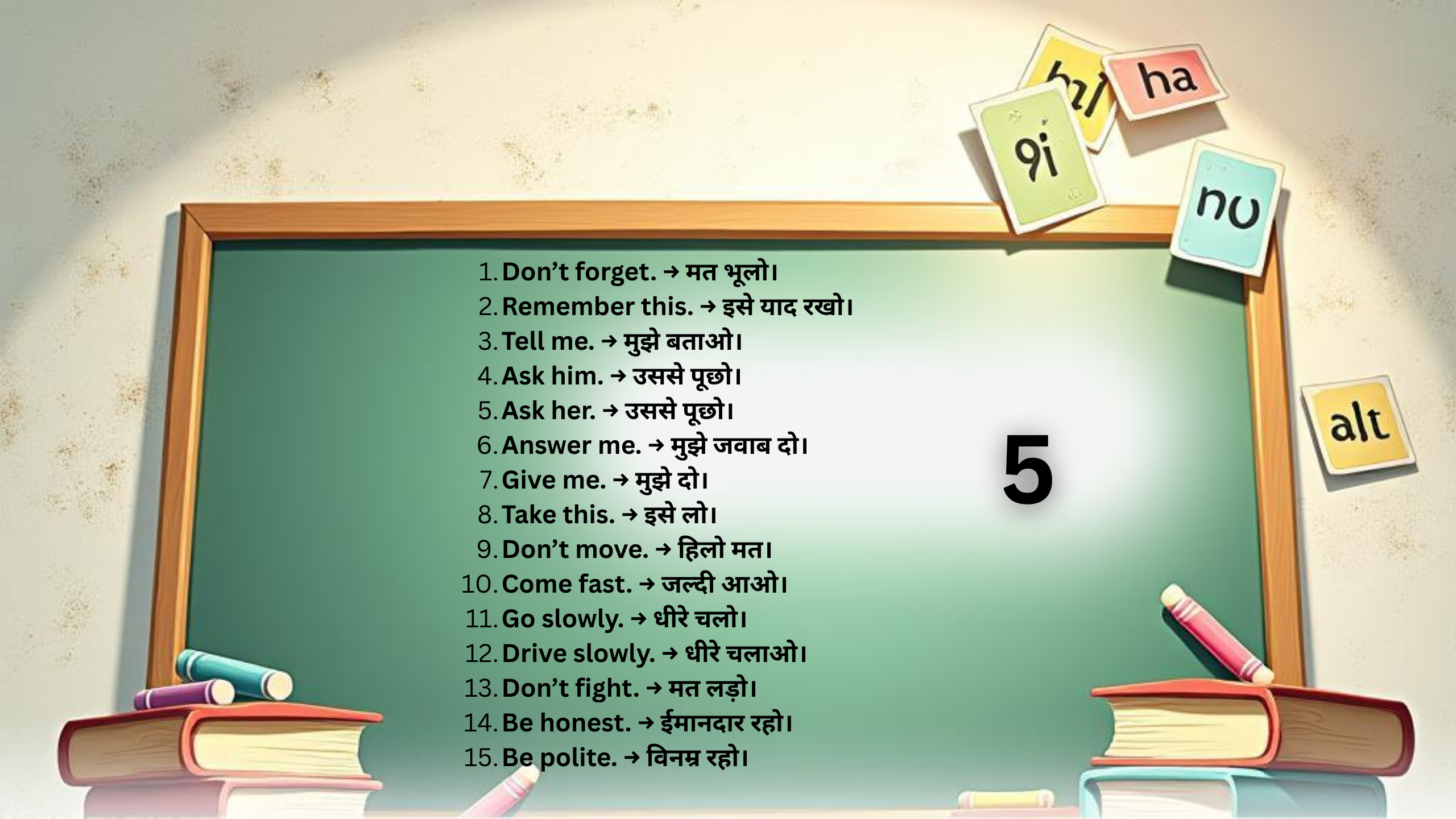 Free Sentence Learning