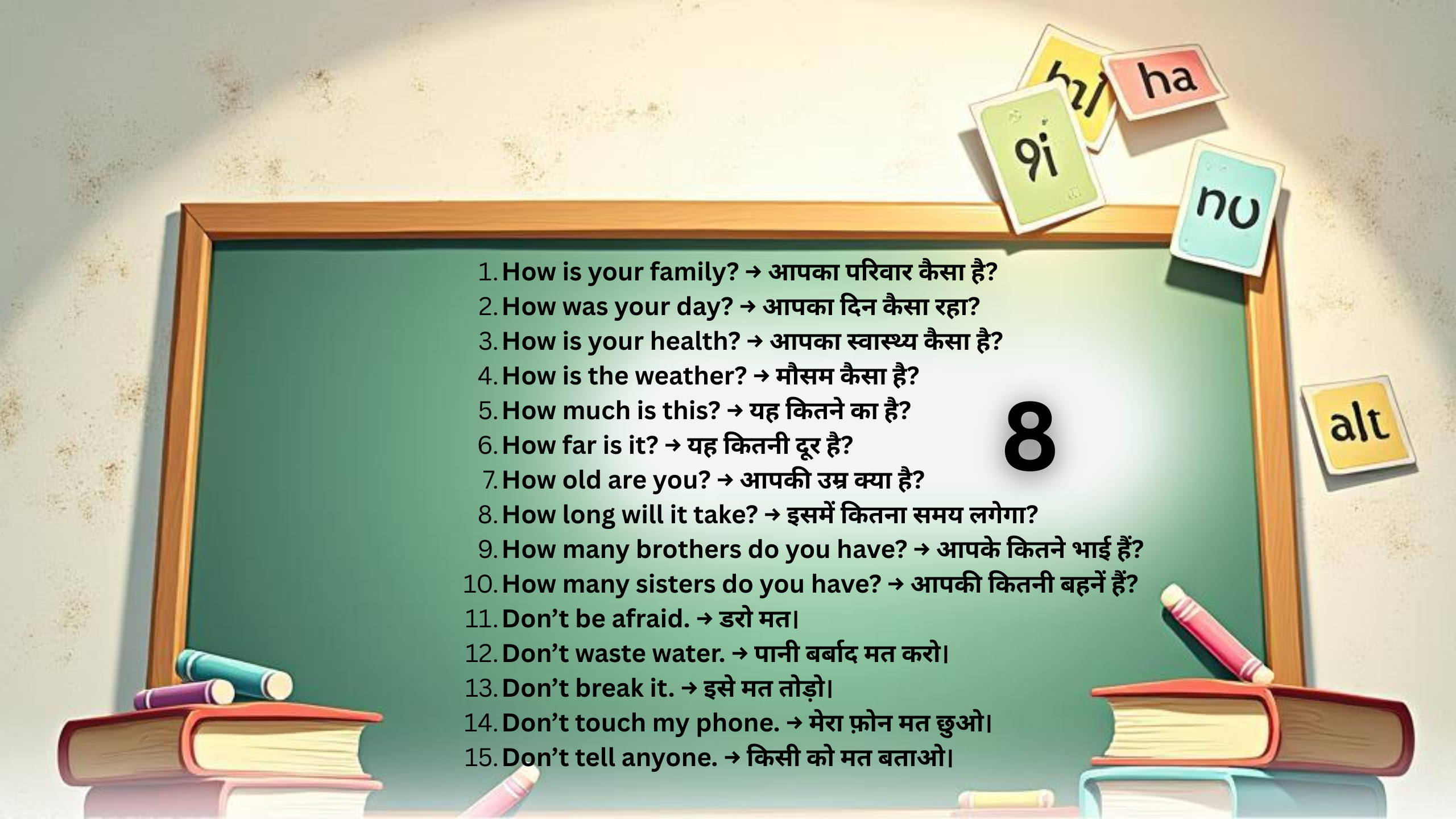 Free Sentence Learning
