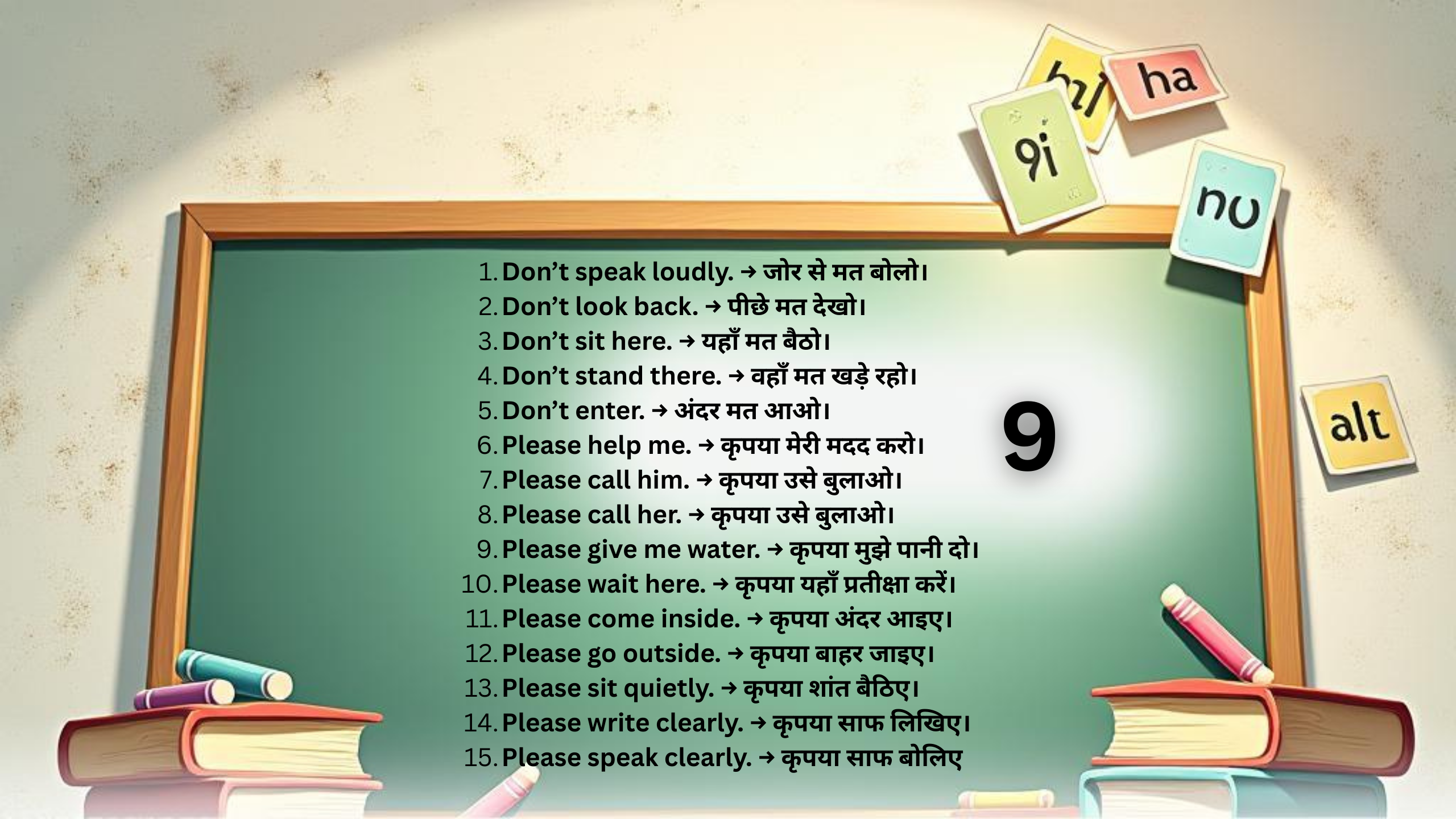 Free Sentence Learning
