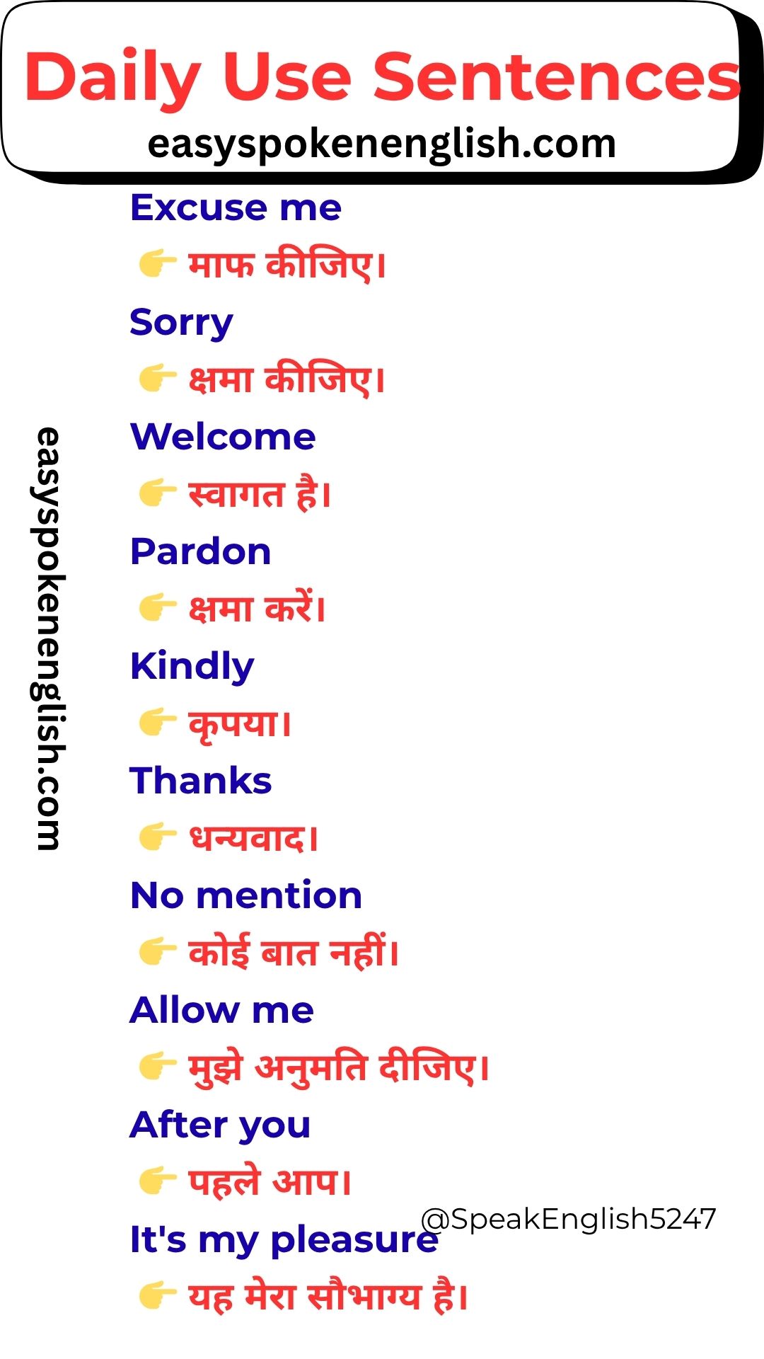 Simple English Sentences for Beginners